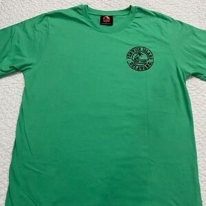 Green T-Shirt with Graphic Print